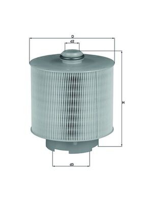 KNECHT LX 1006/1D Číslo výrobce: 76886766. EAN: 4009026408155.