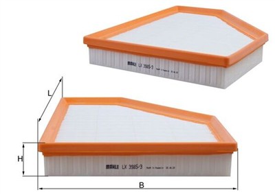 KNECHT LX 3985/3 Číslo výrobce: 72539365. EAN: 4057635214131.