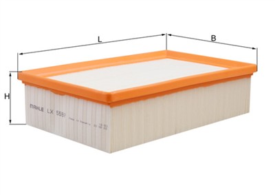 KNECHT LX 5597 Číslo výrobce: 72533241. EAN: 4057635207041.