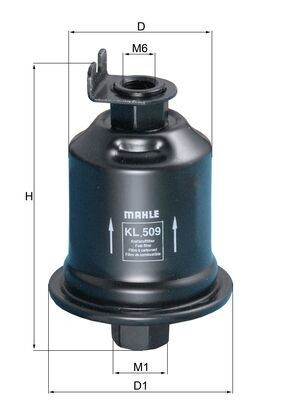 KNECHT KL 509 Číslo výrobce: 70349479. EAN: 4009026510544.