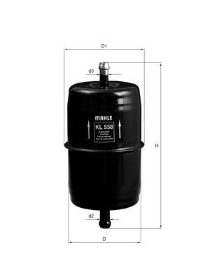 KNECHT KL 558 Číslo výrobce: 70352785. EAN: 4009026511299.