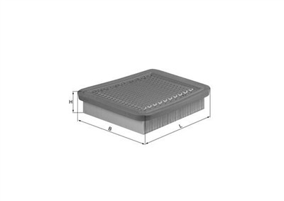 KNECHT LX 543 Číslo výrobce: 78739187. EAN: 4009026029824.