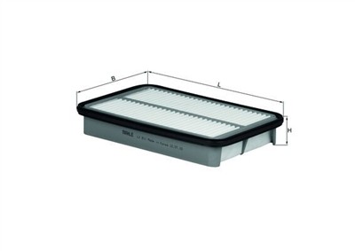 KNECHT LX 811 Číslo výrobce: 79864174. EAN: 4009026014479.