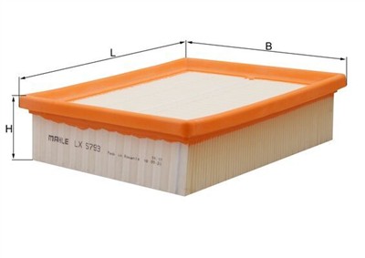 KNECHT LX 5793 Číslo výrobce: 72555904. EAN: 4057635221917.
