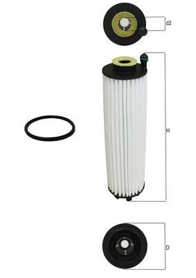 KNECHT OX 1366D Číslo výrobce: 72570411. EAN: 4057635237994.