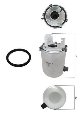 KNECHT KL 1245D Číslo výrobce: 72577441. EAN: 4057635248570.