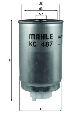 KNECHT KC 487 Číslo výrobce: 72352740. EAN: 4009026933510.