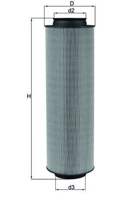 KNECHT LX 791 Číslo výrobce: 78463127. EAN: 4009026107164.