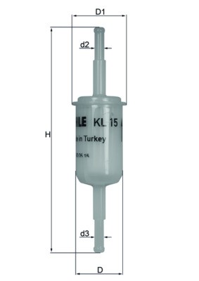 KNECHT KL 15 OF Číslo výrobce: 77132798. EAN: 4009026015186.