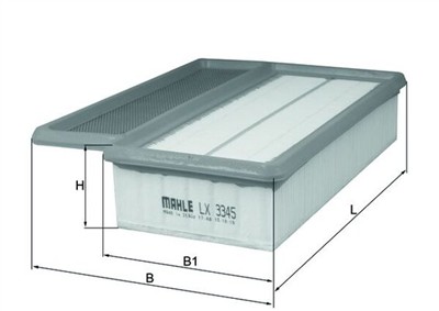 KNECHT LX 3345 Číslo výrobce: 72355796. EAN: 4009026933961.