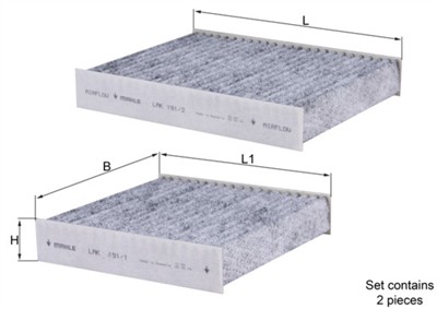 KNECHT LAK 191/S Číslo výrobce: 70328864. EAN: 4009026509616.