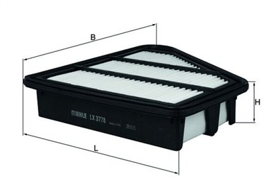 KNECHT LX 3778 Číslo výrobce: 72395527. EAN: 4009026954171.
