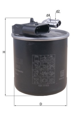KNECHT KL 950 Číslo výrobce: 72375477. EAN: 4009026940082.