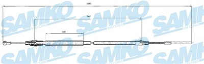 SAMKO C0214B Číslo výrobce: C0214B. EAN: 8032928112505.
