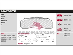 MERITOR MAX087K