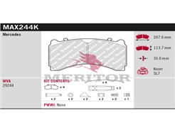 MERITOR MAX244K