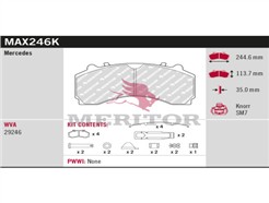 MERITOR MAX246K