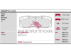 MERITOR MDP3122