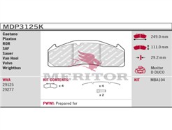 MERITOR MDP3125K