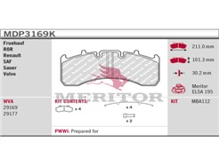 MERITOR MDP3169K
