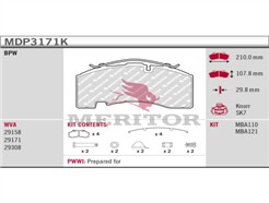 MERITOR MDP3171K