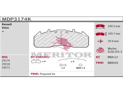 MERITOR MDP3174K