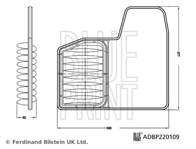 BLUE PRINT ADBP220109 EAN: 5057746360702.