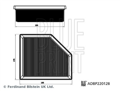 BLUE PRINT ADBP220128 EAN: 5057746389093.