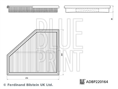 BLUE PRINT ADBP220164 EAN: 5057746478964.