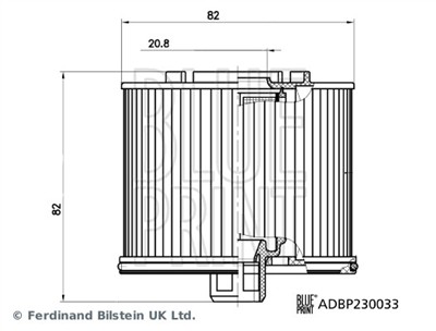BLUE PRINT ADBP230033 EAN: 5057746267568.