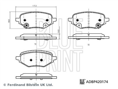 BLUE PRINT ADBP420174