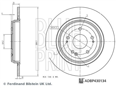 BLUE PRINT ADBP430134