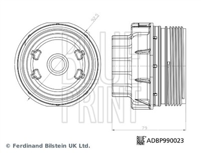 BLUE PRINT ADBP990023 EAN: 5057746282103.