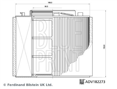BLUE PRINT ADV182273 EAN: 5050063268645.