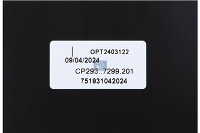 DT Spare Parts 7.25201 Číslo výrobce: 168600. EAN: 4057795352261.