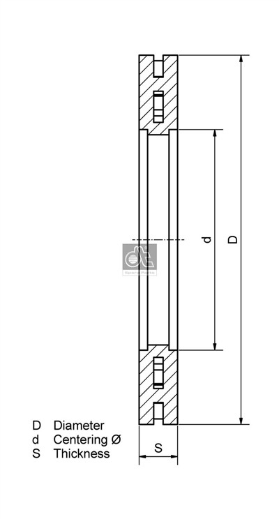 DT Spare Parts 10.34105 EAN: 4070174005305.