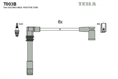 TESLA T003B EAN: 8595141020519.