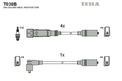 TESLA T038B EAN: 8595141020861.