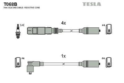 TESLA T068B EAN: 8595141021165.