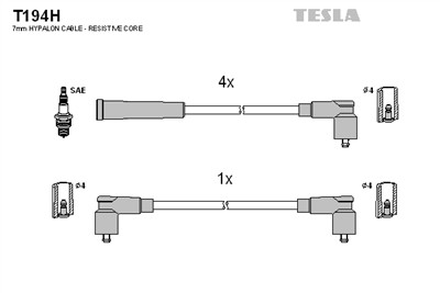 TESLA T194H EAN: 8595141002959.
