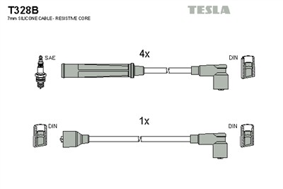 TESLA T328B EAN: 8595141006230.
