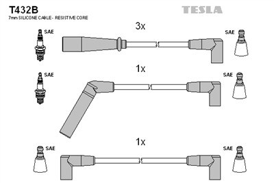 TESLA T432B EAN: 8595141028751.