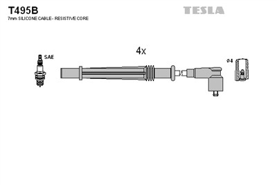 TESLA T495B EAN: 8595141025781.