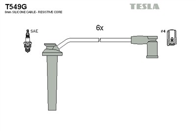 TESLA T549G EAN: 8595141016994.
