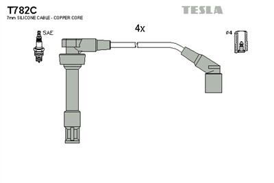 TESLA T782C EAN: 8595141010848.