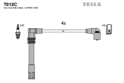 TESLA T818C EAN: 8595141011241.