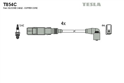 TESLA T854C EAN: 8595141012811.