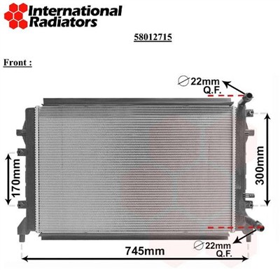 VAN WEZEL 58012715 EAN: 5410909648107.