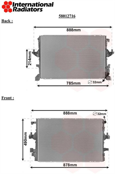 VAN WEZEL 58012716 EAN: 5410909657833.