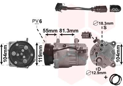 VAN WEZEL 0300K003 EAN: 5410909285982.